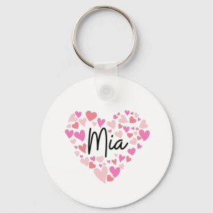 I love Mia Sleutelhanger