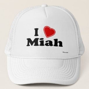 I Love Miah Trucker Pet