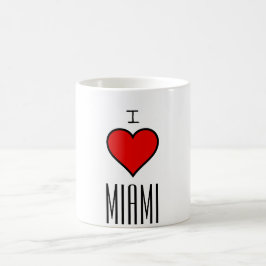 ~I Love Miami~ MOK, CUSTOMIZE IT! Koffiemok