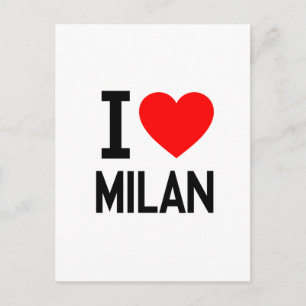 I Love Milan Briefkaart