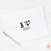 I love milk ronde sticker (Envelop)