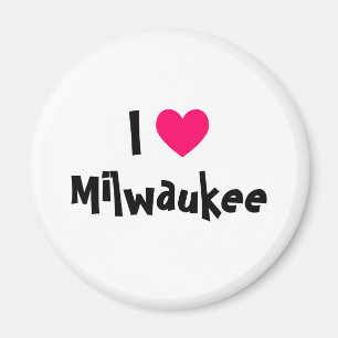 I Love Milwaukee Magneet