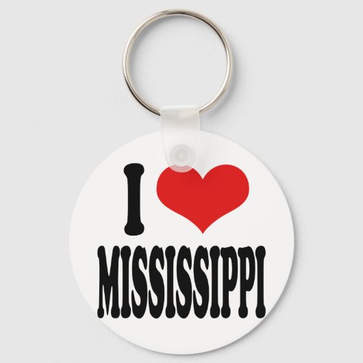I Love Mississippi Sleutelhanger (Voorkant)