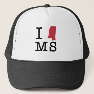I Love Mississippi Trucker Pet
