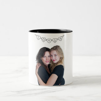 I Love Mom | Custom Photo Mother's Day Gift Mug