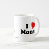 I Love Monaco Koffiemok (Voorkant rechts)
