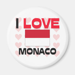 I Love Monaco Magneet