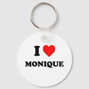 I Love Monique Sleutelhanger