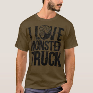 I Love Monster Trucks 1 T-shirt
