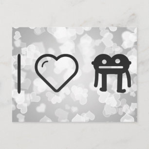 I Love Monsters Briefkaart