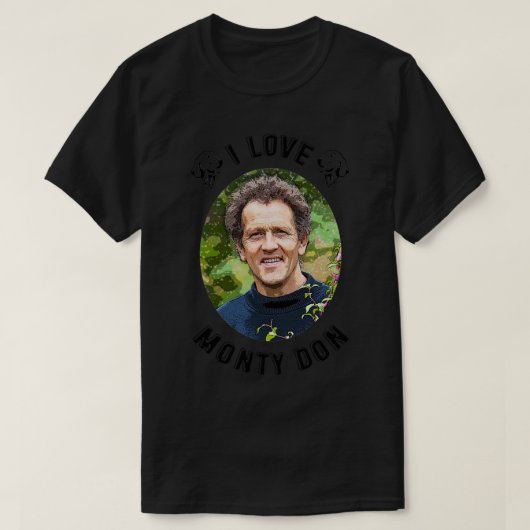 I Love Monty Don Essential T-Shirt (Design voorkant)