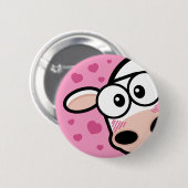 I Love Moo Cow Button (Voorkant /achterkant)