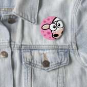I Love Moo Cow Button (In situ)