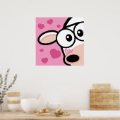 I Love Moo Koe Poster / Print (Keuken)