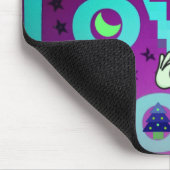 "I Love Moon" - Een grillig hemels kunstontwerp Muismat (Hoek)