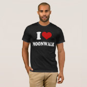 I Love Moonwalk T-shirt (Voorkant volledig)