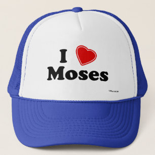 I Love Moses Trucker Pet