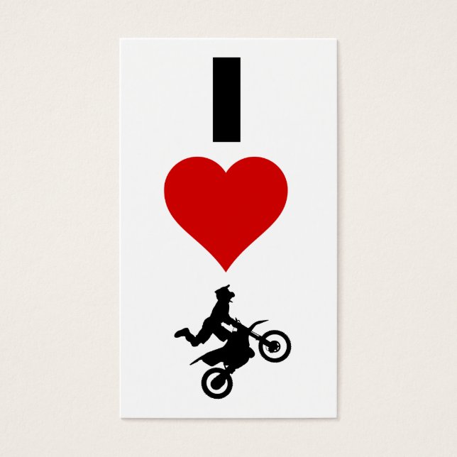 I Love Motocross (Vertical) (Devant)