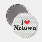 I Love Motown Magneet (Voorkant / Achterkant)