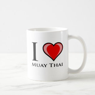 I Love Muay Thai Koffiemok