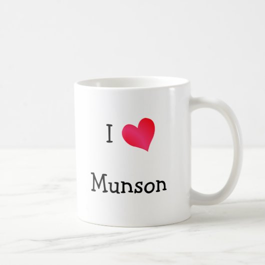 I Love Munson Koffiemok (Rechts)