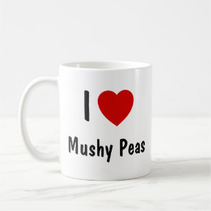 I Love Mushy Peas Koffiemok