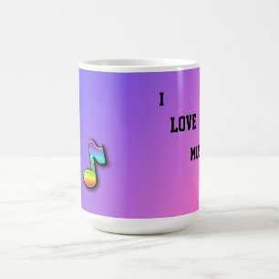 I Love Music Mug