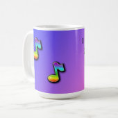 I Love Music Mug (Devant gauche)