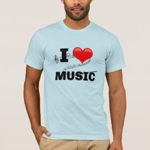 I Love Music T-Shirt
