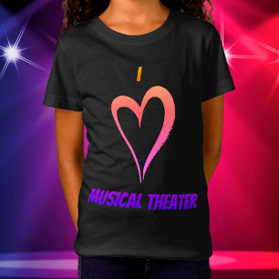 I Love Musical Theater - Kids T-shirt