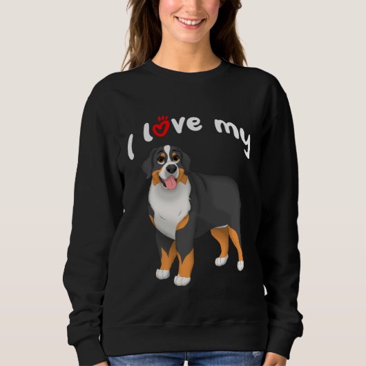 I Love My Bernese Mountain Dog Trui (Voorkant)
