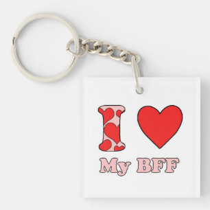 I love My BFF Sleutelhanger