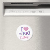 I Love My Big Sister Magneet (Insitu (Vaatwasser))