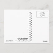 "I Love My Chhihuahua" Carte postale Chien Art (Dos)