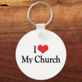 I Love My Church Sleutelhanger (Voorkant)