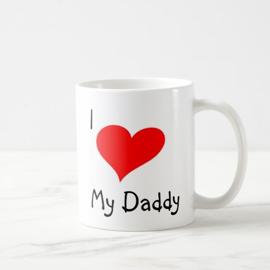 I Love my Daddy - Mug (Droite)