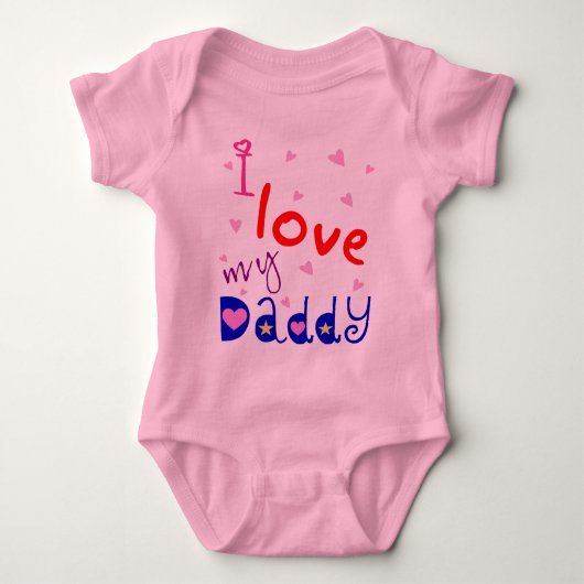 I love my Daddy Romper (Voorkant)