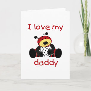 I Love My Daddy (voor jongens) Kaart