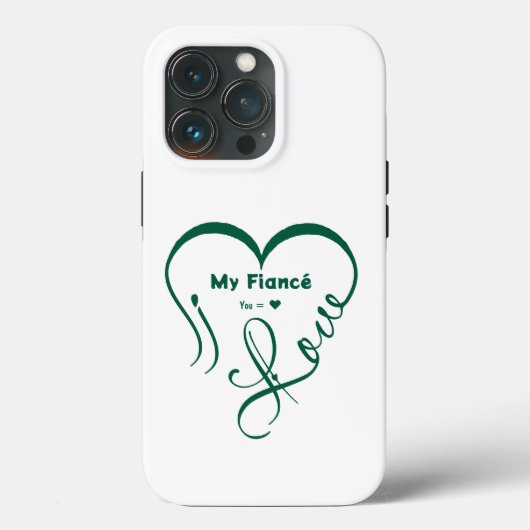 I Love My Fiancé • You = ♥ 🫳🏻💍 Case-Mate iPhone Case (Achterkant)