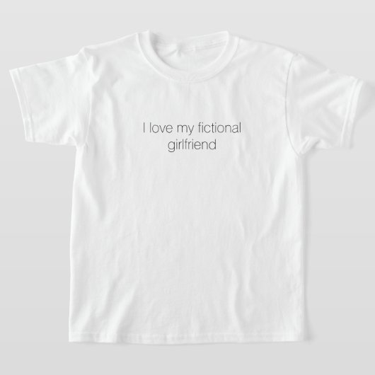 I Love My Fictional Girlfriend jeune T-shirt (Poser)