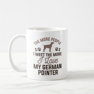 I Love My German Pointer Koffiemok