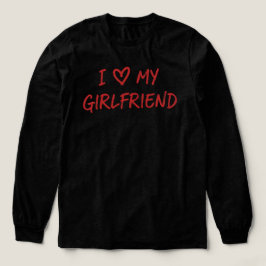 I love my Girlfreind Tri-Blend Shirt