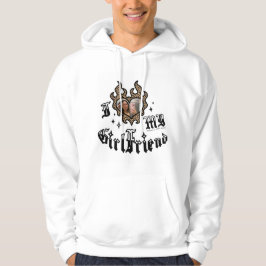 I Love My Girlfriend - Cheetah - DingusDesign Hoodie