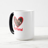I Love My Girlfriend Photo Cadeau Café Mug (Devant gauche)