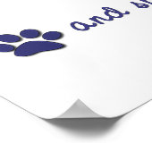 I Love My Goldendoodle (Female Dog) Poster Imprime (Coin)