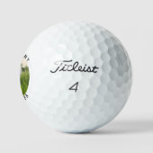 I love My Grandpa Grandchild Photo Titleist Golfballen (Logo)
