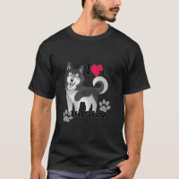 I Love My Husky by JenExpresses Kleding Accessoire