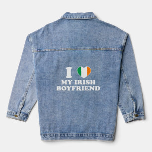 I Love My Irish Boyfriend Irlande Drapeau St Patri