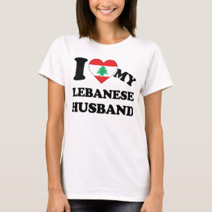 I love my Lebanese Husband T-shirt