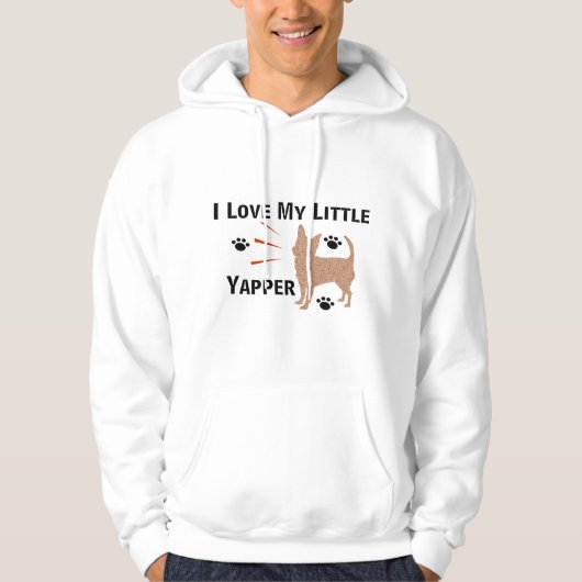 I Love My Little (Chi) Yapper Sweat - shirt à capu (Devant)